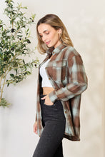 Load image into Gallery viewer, Plaid Dropped Shoulder Shirt
