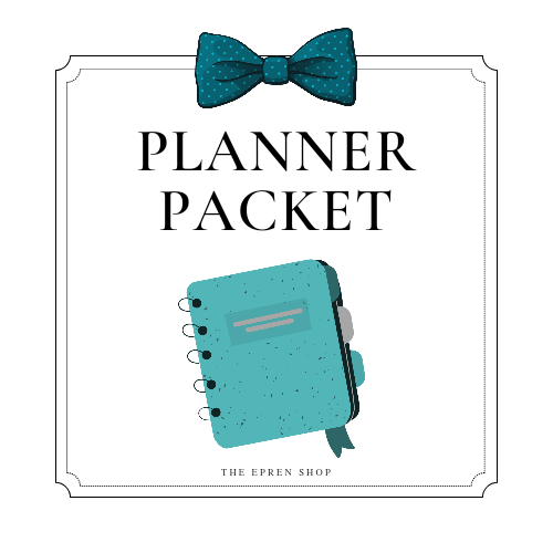 Planner Pdf Packet (7 pages)