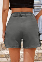 Load image into Gallery viewer, Pocketed High Waist Shorts
