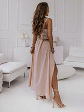 Load image into Gallery viewer, Tied Surplice Sleeveless Midi Cami Dress
