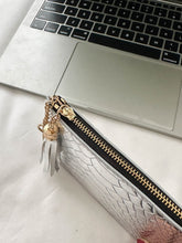 Load image into Gallery viewer, PU Leather Tassel Trim Card Case
