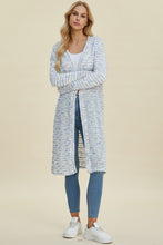 Load image into Gallery viewer, Double Take Full Size Open Front Longline Cardigan
