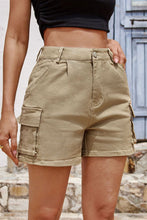 Load image into Gallery viewer, Pocketed High Waist Shorts
