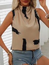 Load image into Gallery viewer, Cowl Neck Sleeveless Blouse
