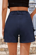 Load image into Gallery viewer, Pocketed High Waist Shorts
