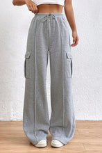 Load image into Gallery viewer, Drawstring High Waist Pants
